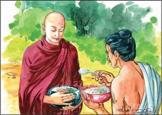 Cúng dường trai Tăng
