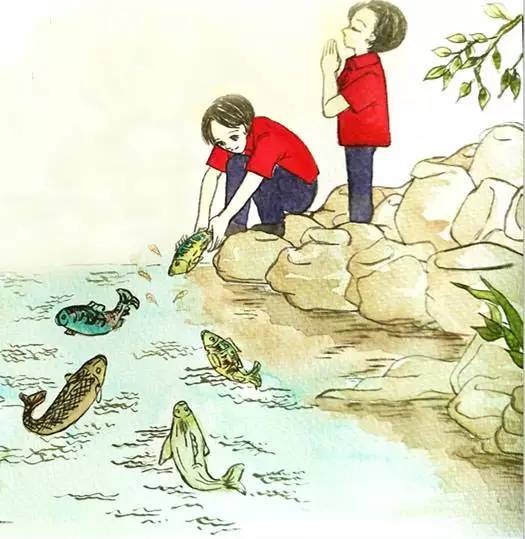 Anh muốn báo đáp công ơn cha mẹ, chỉ cần không sát sinh mà đi phóng sinh, tích lũy âm đức, mới là người con báo ân hiếu đạo chân chính”.